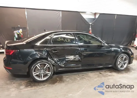 2018 Audi A4 2.0T Premium/2.0T Tech Premium from USA, damaged, VIN WAUENAF45JA214787